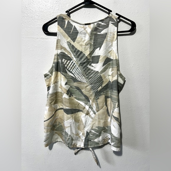 PrAna NWT Palm Tie Front Tencel McKenzie Tank - Small - Picture 4 of 10